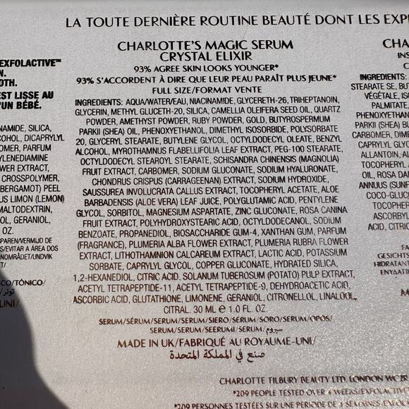 Charlotte Tilbury 4 Magic Steps Skincare Kit Charlotte's Magic Cream Serum +More - Picture 16 of 16